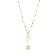 AMPHORA - Collar con colgante cairo dorado