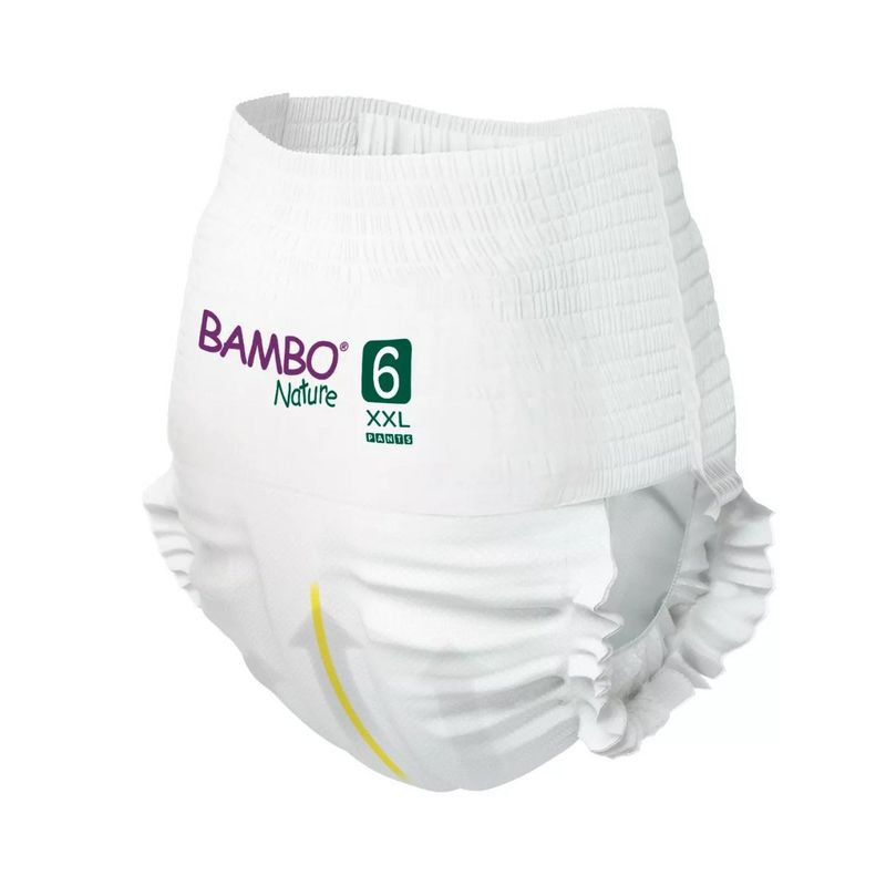 BAMBO NATURE - Pañal Ecológico Bambo Nature Pants 6 Xxl 15+ Kg