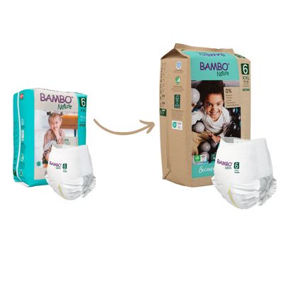 Imagen 2 del producto Pañal Ecológico Pants 6 Xxl 15+ Kg