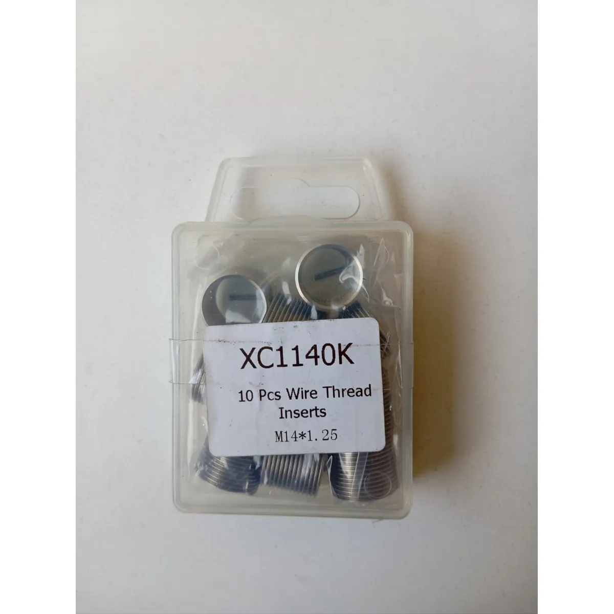 GENERICO - Insertos Helicoil De Acero M12 X 1.25 Pack 10 Unidades