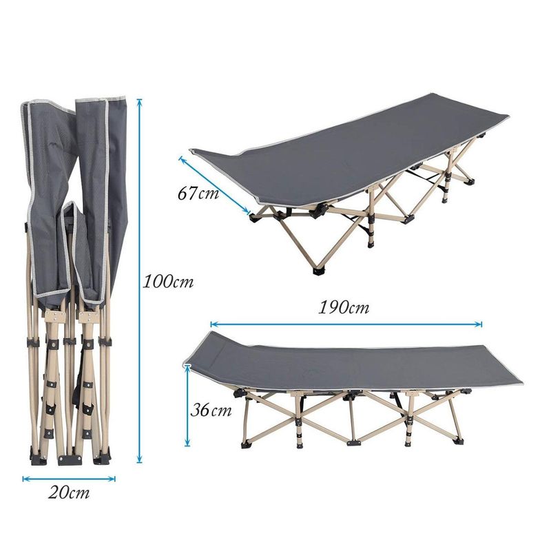 GENERICO - CAMA CATRE CAMPING PLAGABLE