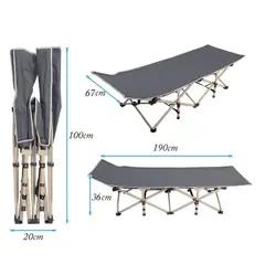 GENERICO - CAMA CATRE CAMPING PLAGABLE