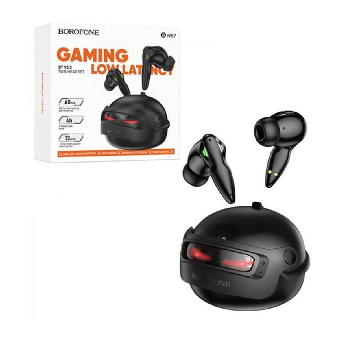 GENERICO - Audífono Inalámbrico  Bluetooth Gomitas Gamer  Baja Latencia