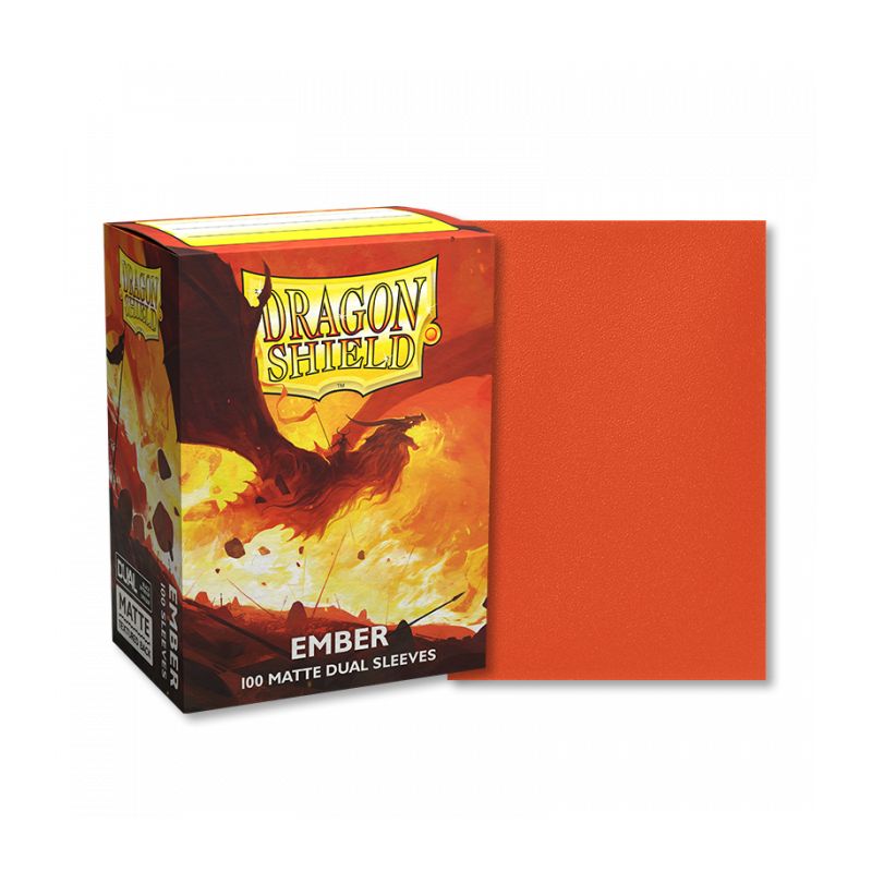 Dragon Shield - Protector de cartas Dragon Shield 100 - Standard Dual Matte Ember