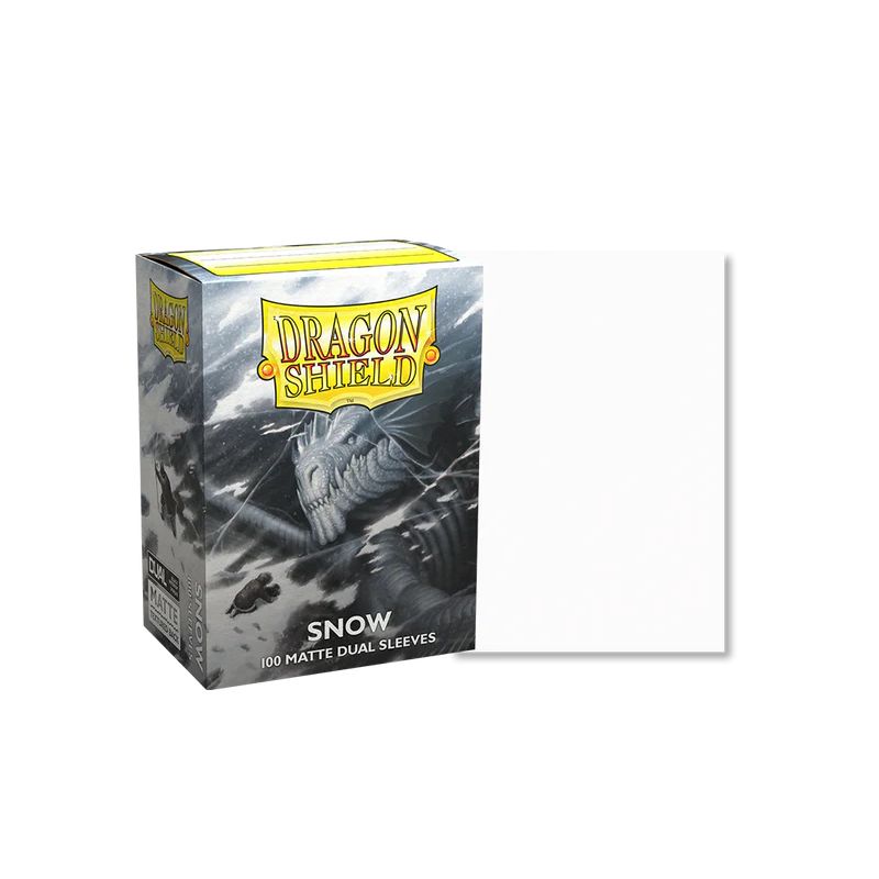 Dragon Shield - Protector de cartas Dragon Shield 100 - Standard Dual Matte Snow
