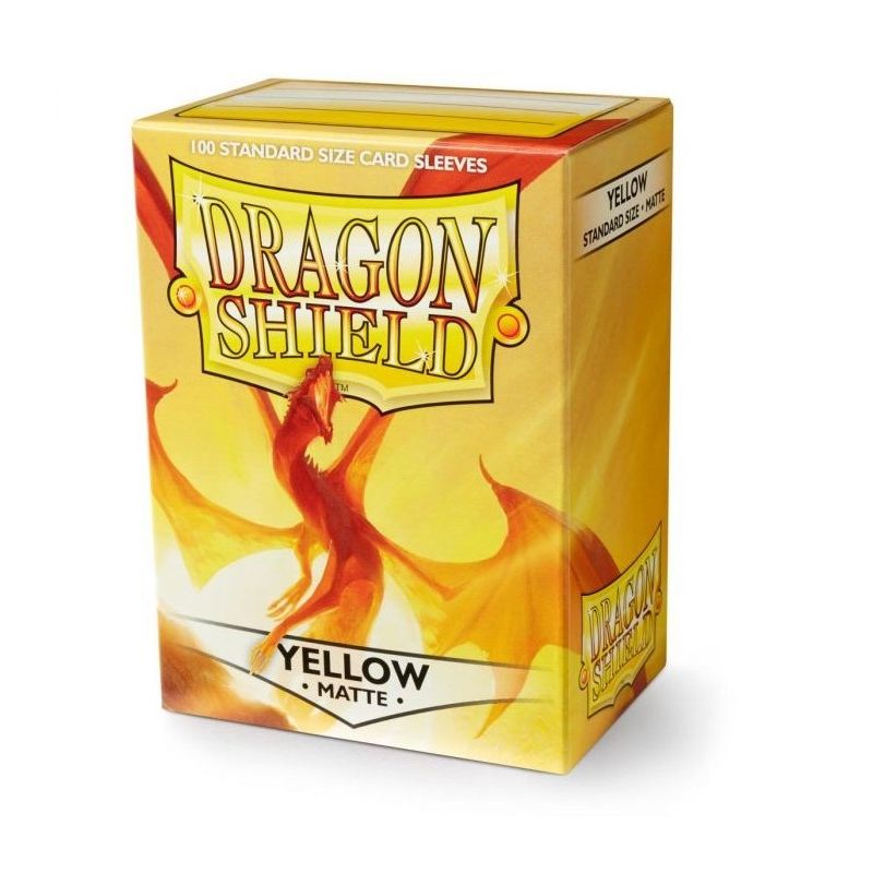 Dragon Shield - Protector de cartas Dragon Shield 100 - Standard Matte Yellow