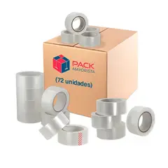 GENERICO - Cinta De Embalaje 48mm*100m*50mic Transparente - 72 uds