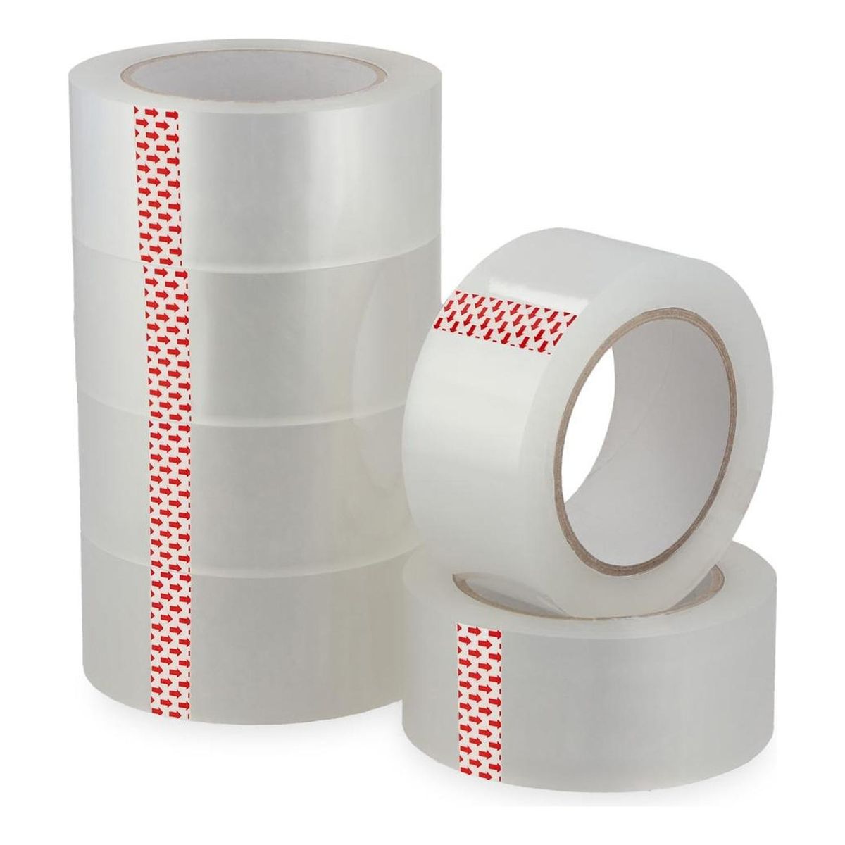 GENERICO - Cinta De Embalaje 48mm*100m*50mic Transparente - 6 uds