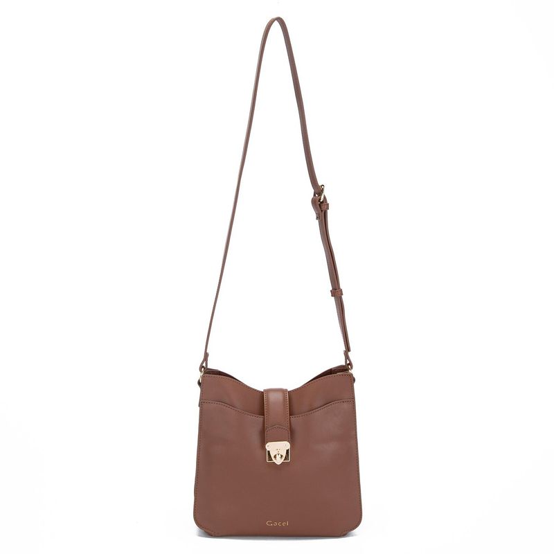 GACEL - Cartera - Bandolera Grande - Gacel - Chocolate