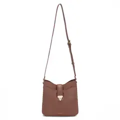 GACEL - Cartera - Bandolera Grande - - Chocolate