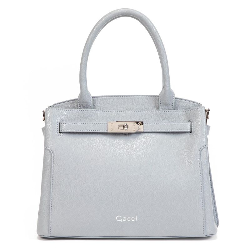 GACEL - Cartera - Dos Asas Pequeña - Gacel - Celeste