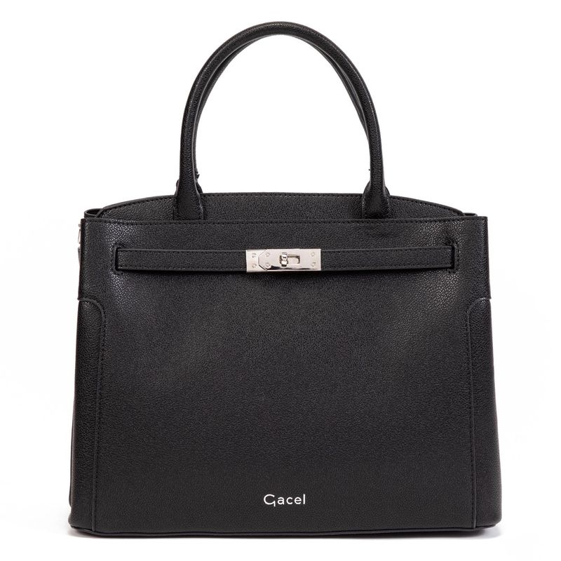 GACEL - Cartera - Dos Asas Grande - Gacel - Negro