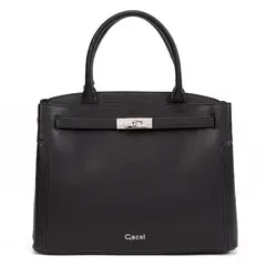GACEL - Cartera - Dos Asas Grande - - Negro