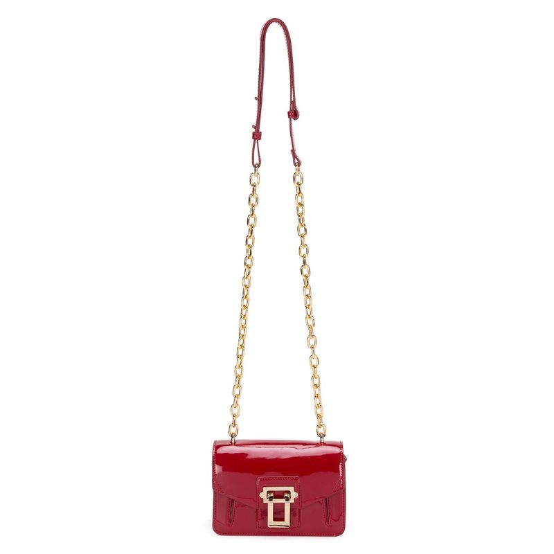 GACEL - Cartera - Retro Con Tapa Pequeña - Gacel - Burdeo