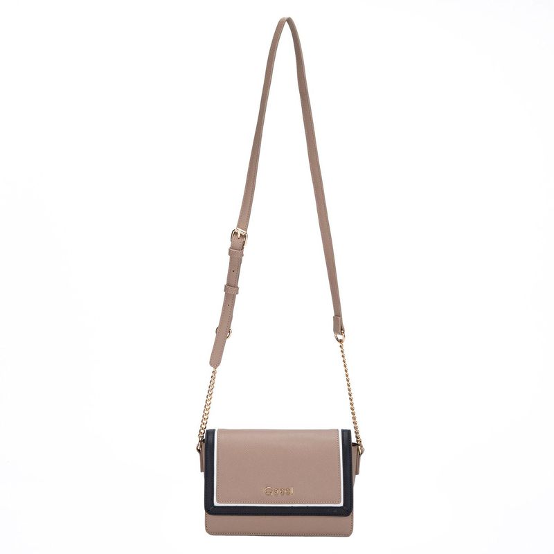 GACEL - Cartera - Mujer - Retro con Tapa - Gacel - Taupe