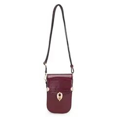 GACEL - Cartera - Bandolera Pequeña - - Burdeo