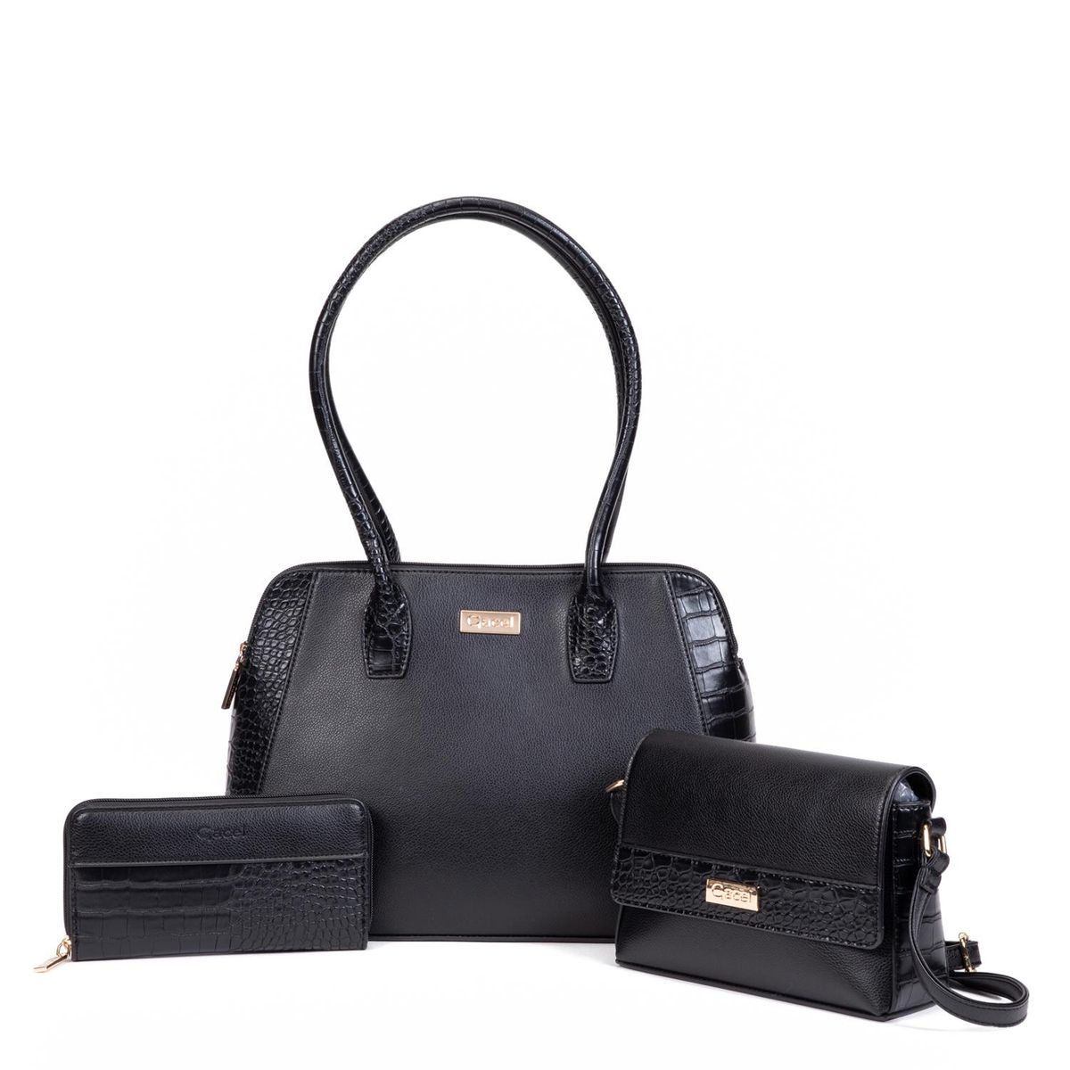 GACEL - Cartera - Shopping Promocional - Gacel - Negro