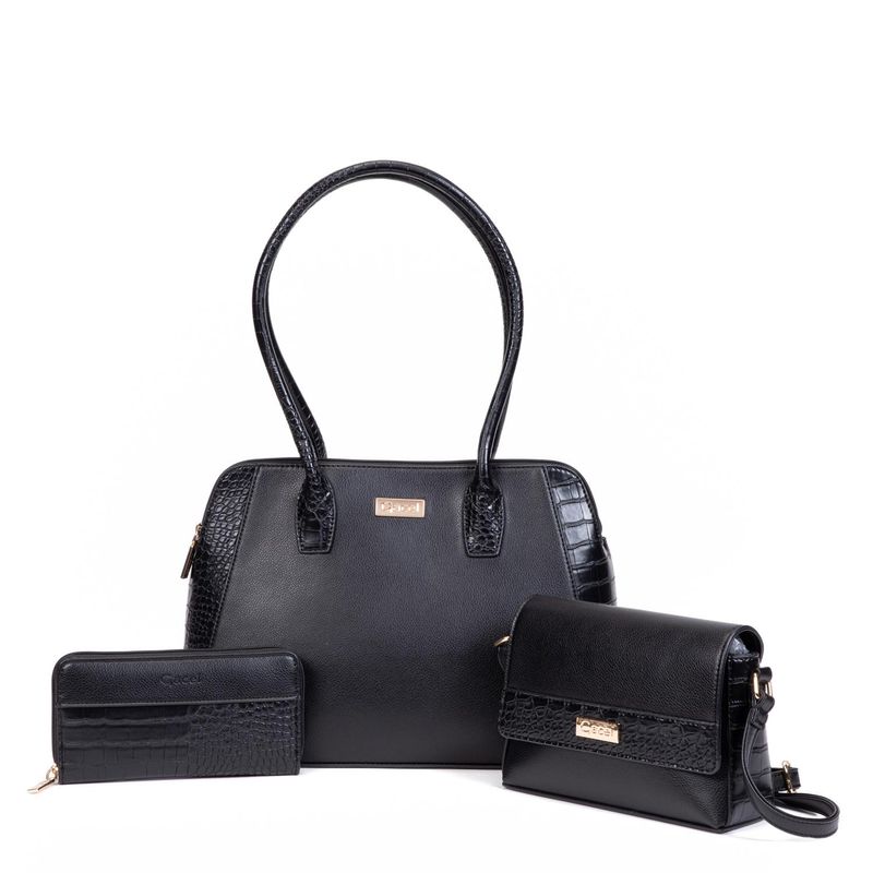GACEL - Cartera - Mujer - Shopping Promocional - Gacel - Negro