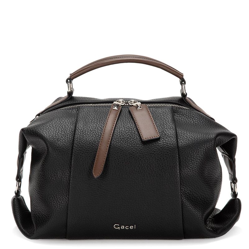 GACEL - Cartera - Dos Asas Grande - Gacel - Negro