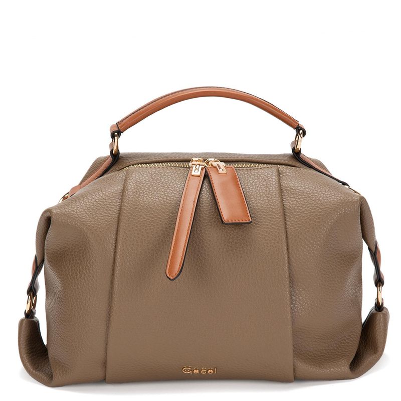 GACEL - Cartera - Dos Asas Grande - Gacel - Taupe