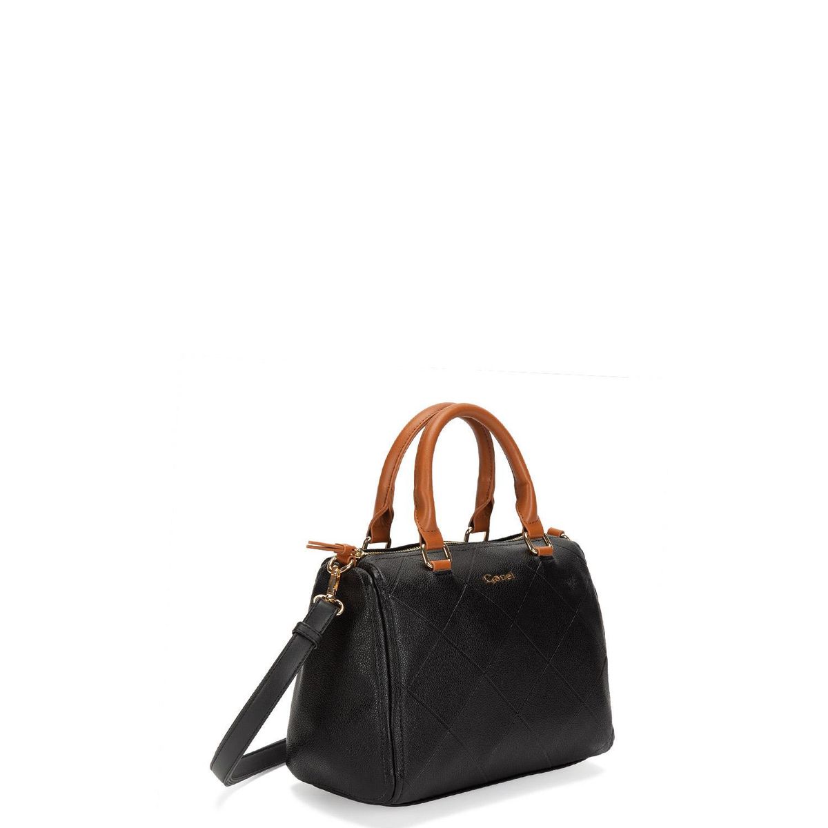 GACEL - Cartera - Dos Asas Pequeña - Gacel - Negro