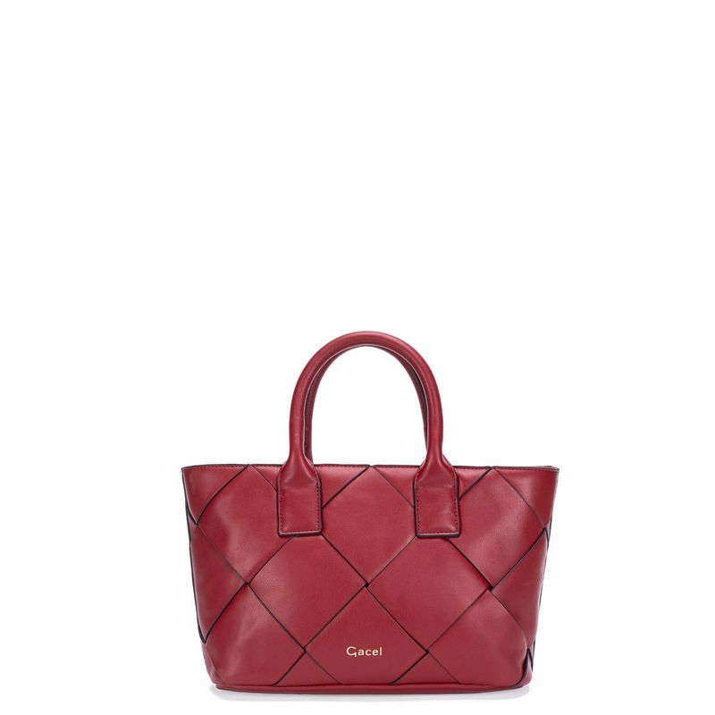 GACEL - Cartera - Mujer - Dos Asas Pequeña - Gacel - Burdeo