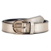 Cinturón - Mujer - Ancho 3 cms - - Dorado