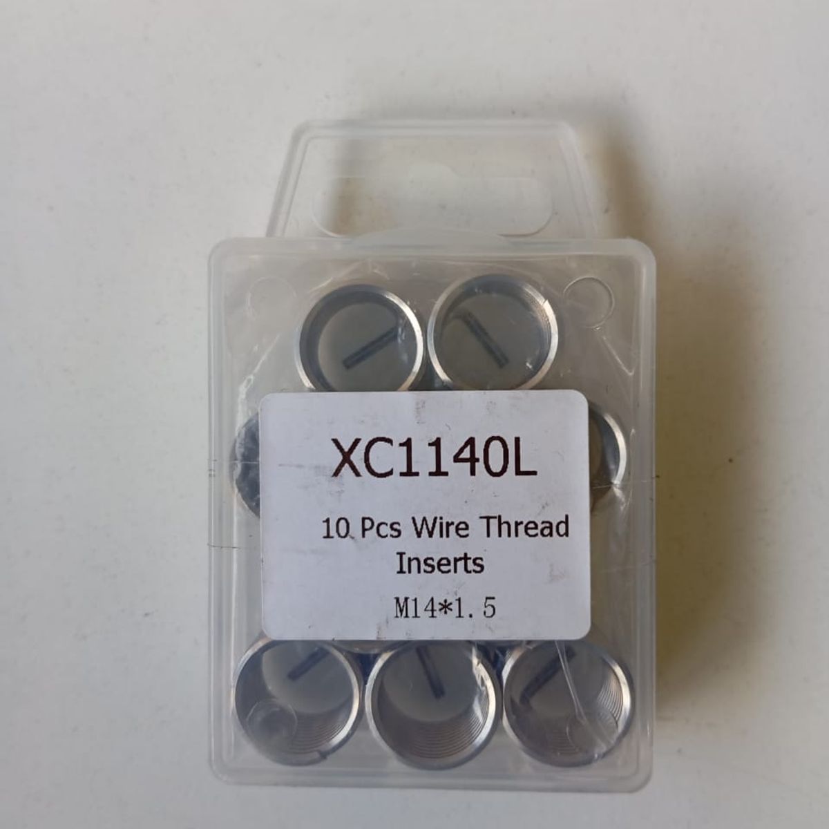 GENERICO - Insertos Helicoil De Acero M14 X 1.5 Pack 10 Unidades