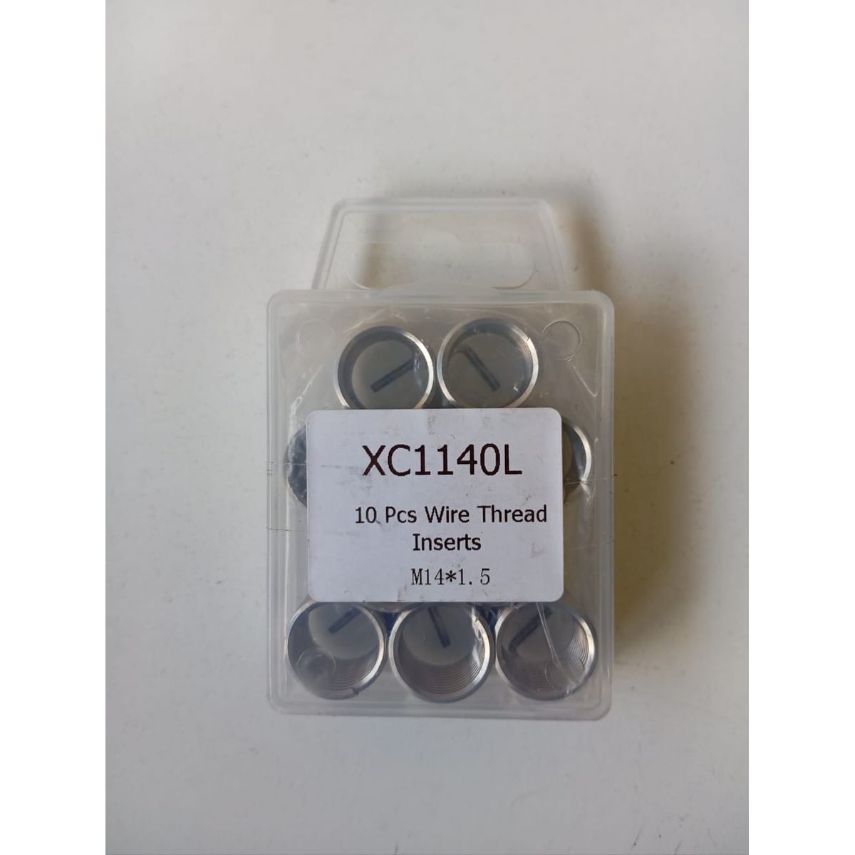 GENERICO - Insertos Helicoil De Acero M14 X 1.5 Pack 10 Unidades