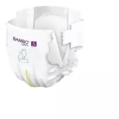 BAMBO NATURE - Caja Pañal Ecológico 5 Paquete Alto