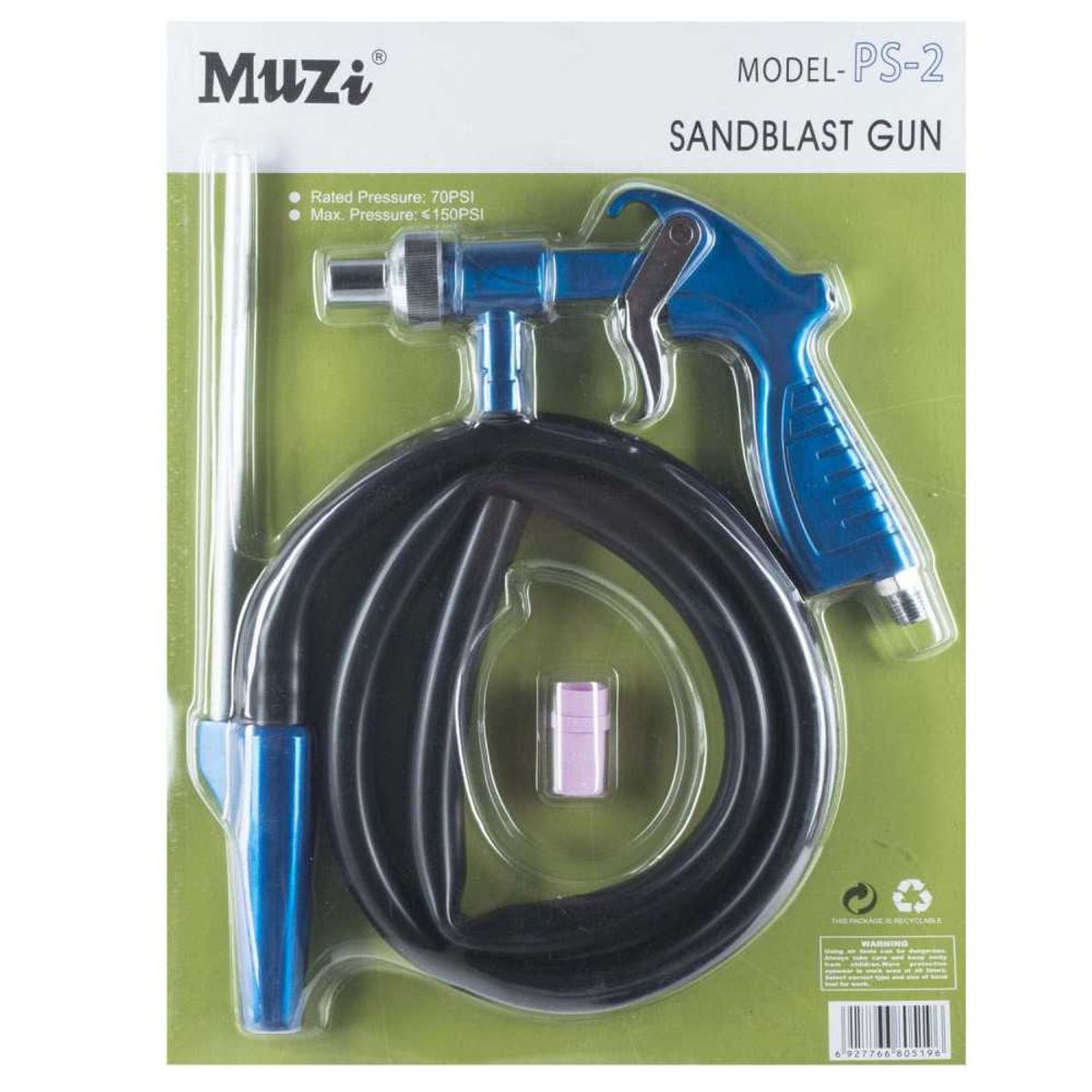 ACO - Kit Pistola Arenadora PS2 Muzi