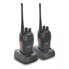 GENERICO - Pack X2 Radio Transmisor Intercomunicador 6km