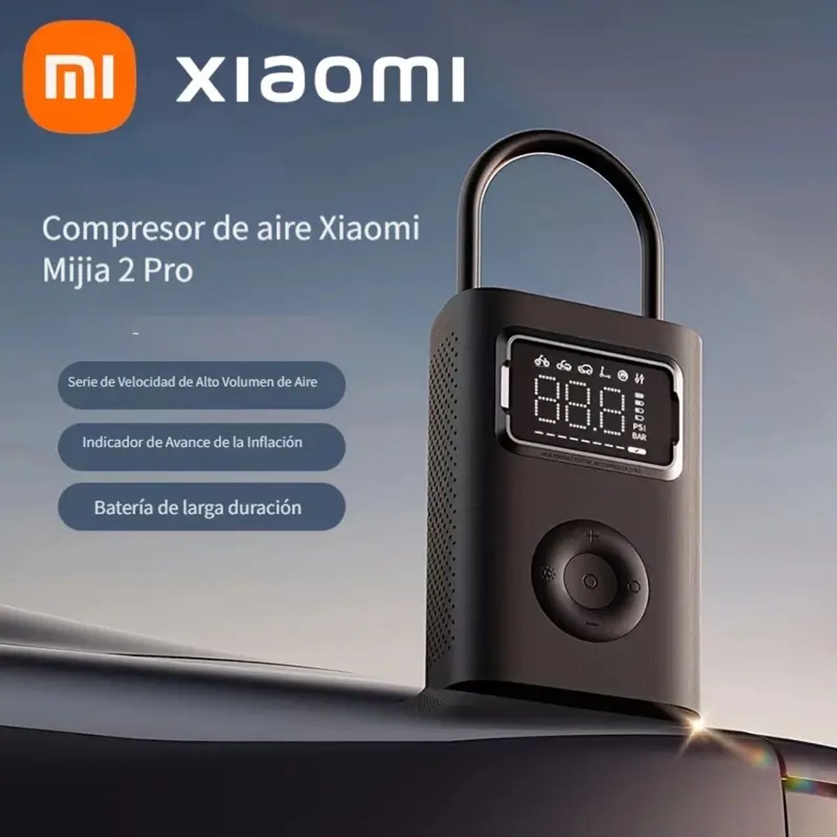 XIAOMI - Xiaomi Compresor de aire inflador protail Mijia Air Compressor 2 Pro