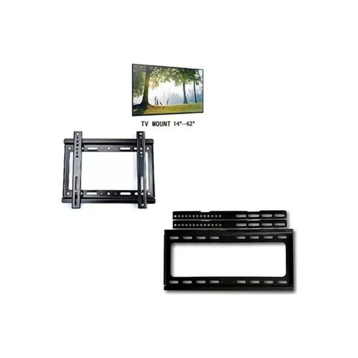 GENERICO - Soporte Pared Para Tv , Lcd Panel Plano 14 - 42 PulgadasNL