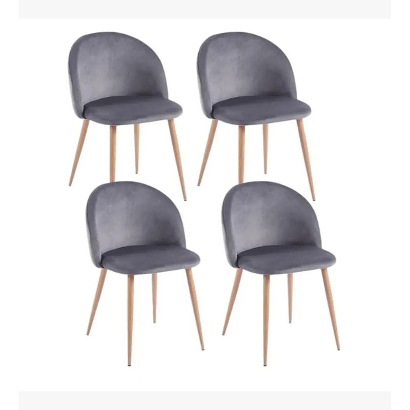 CORI CORI - Pack 4 Silla Nordica Bread Gris