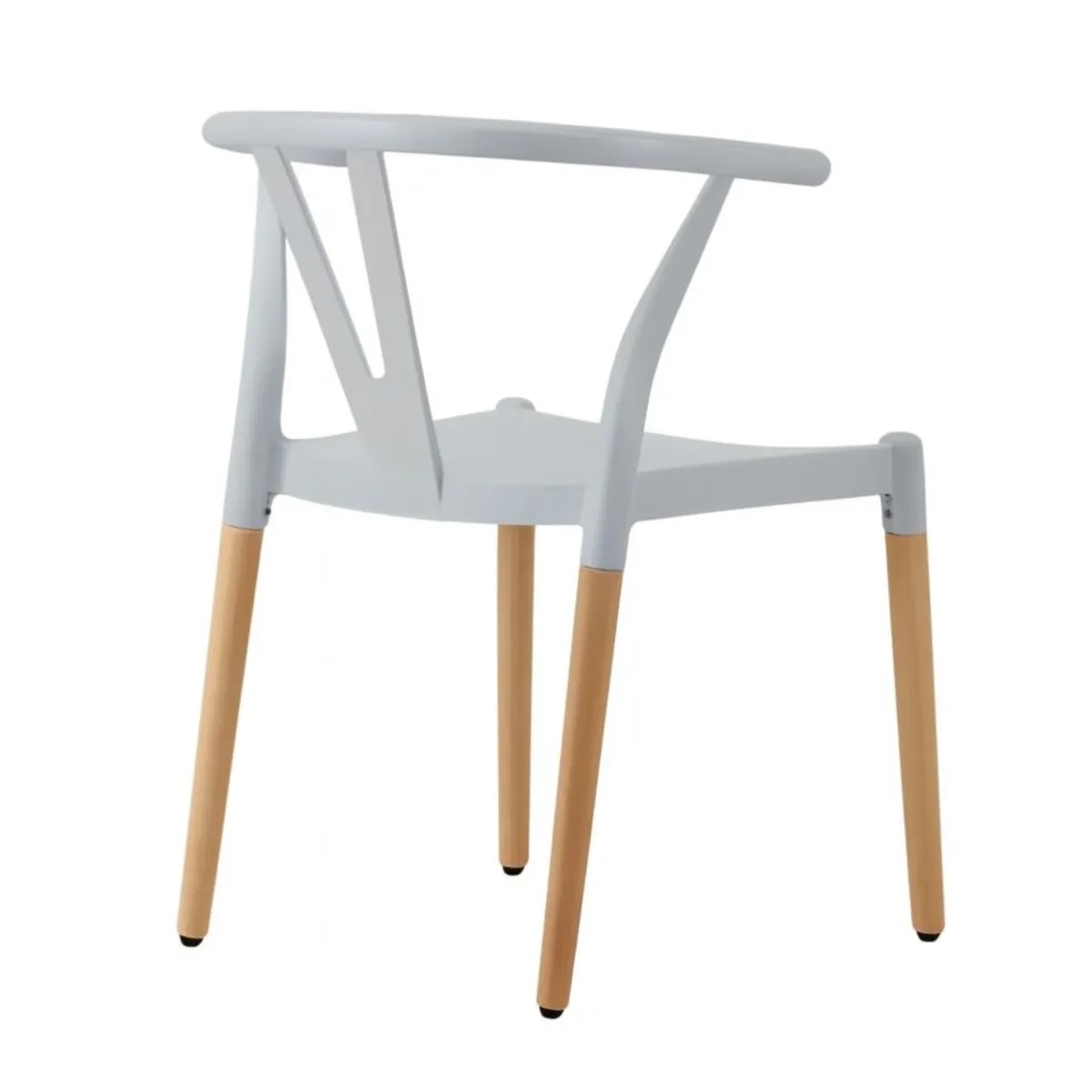 CORI CORI - Silla Wishbone - Polipropileno Gris