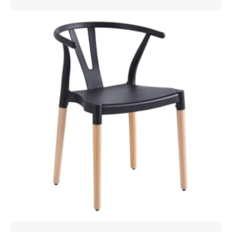 CORI CORI - Silla Wishbone - Polipropileno Negro