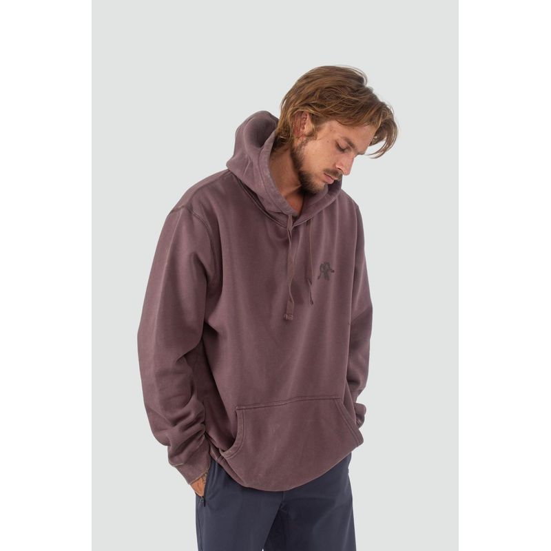 KAYA UNITE - Polerón Hombre Hoodie Classy Dk Rosa