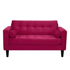 BODEVIR - Sofa Retro 2C Felpa 00 Burdeo