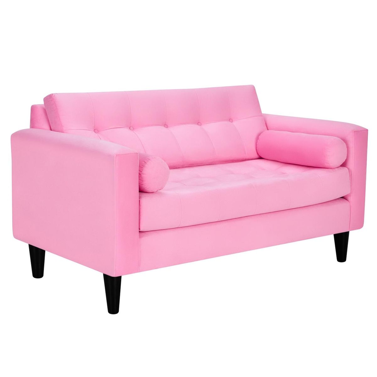 BODEVIR - Sofa Retro 2C Felpa 00 Rosado