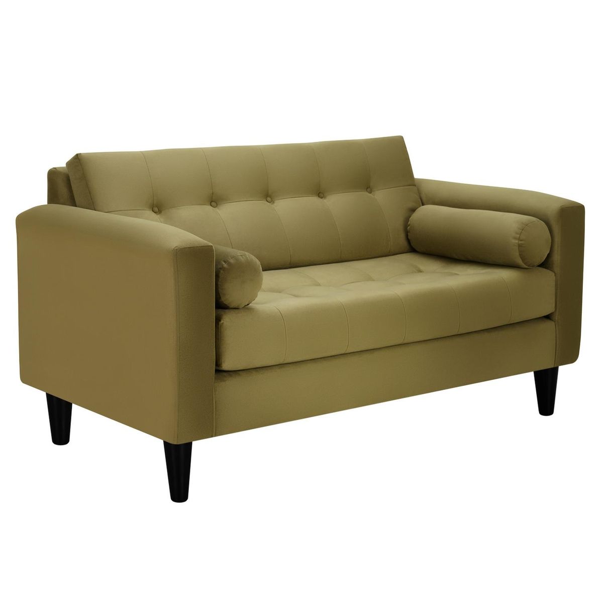 BODEVIR - Sofa Retro 2C Felpa 00 Verde Musgo