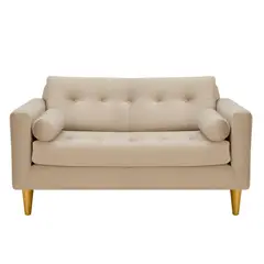BODEVIR - Sofa Retro 2C Felpa 01 Beige