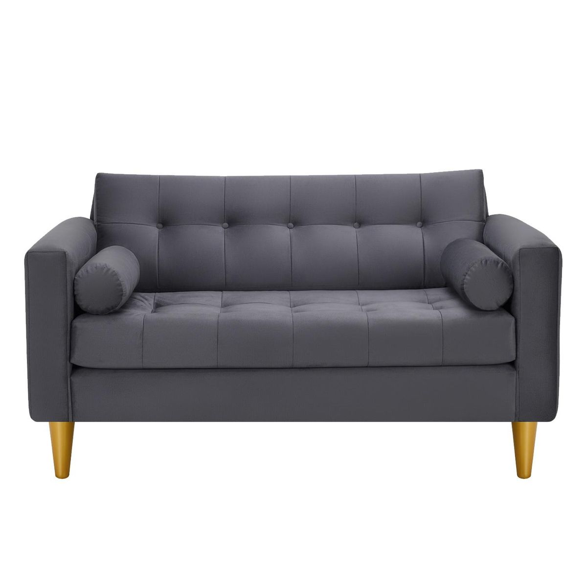 BODEVIR - Sofa Retro 2C Felpa 01 Gris