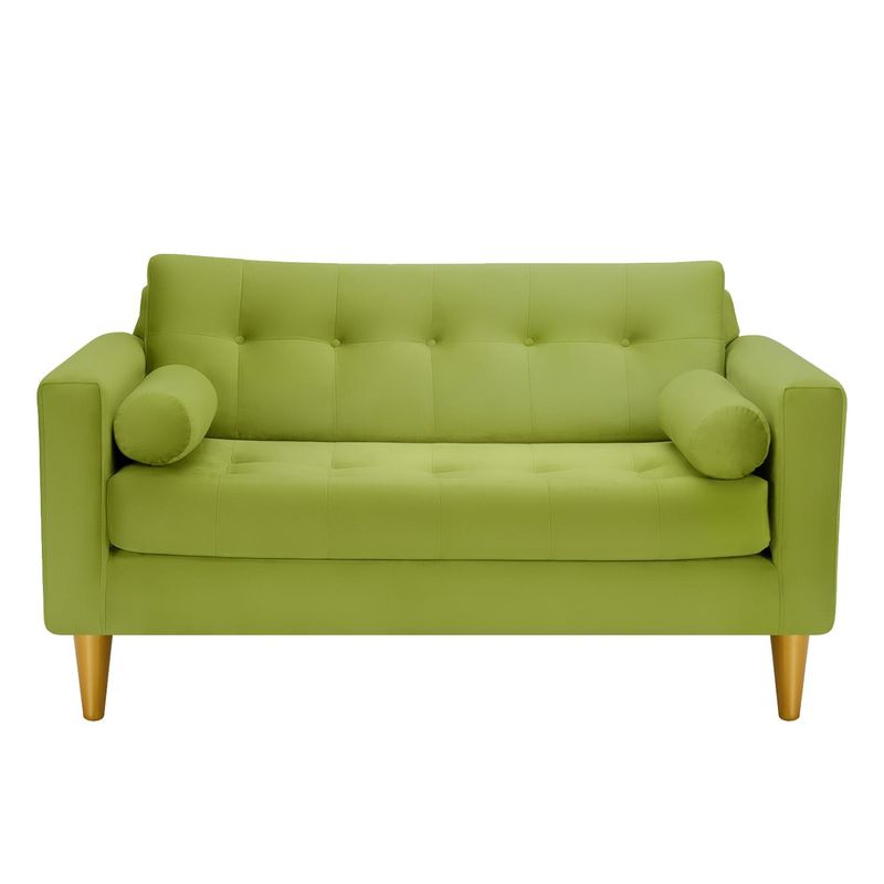 BODEVIR - Sofa Retro 2C Felpa 01 Pistacho