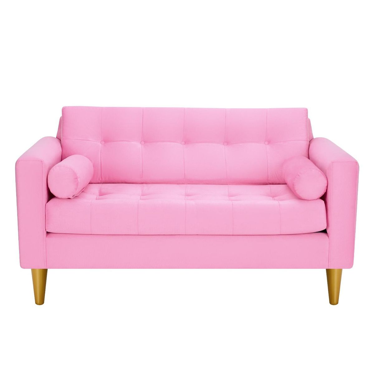 BODEVIR - Sofa Retro 2C Felpa 01 Rosado