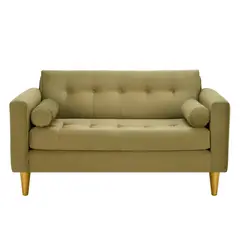 BODEVIR - Sofa Retro 2C Felpa 01 Verde Musgo