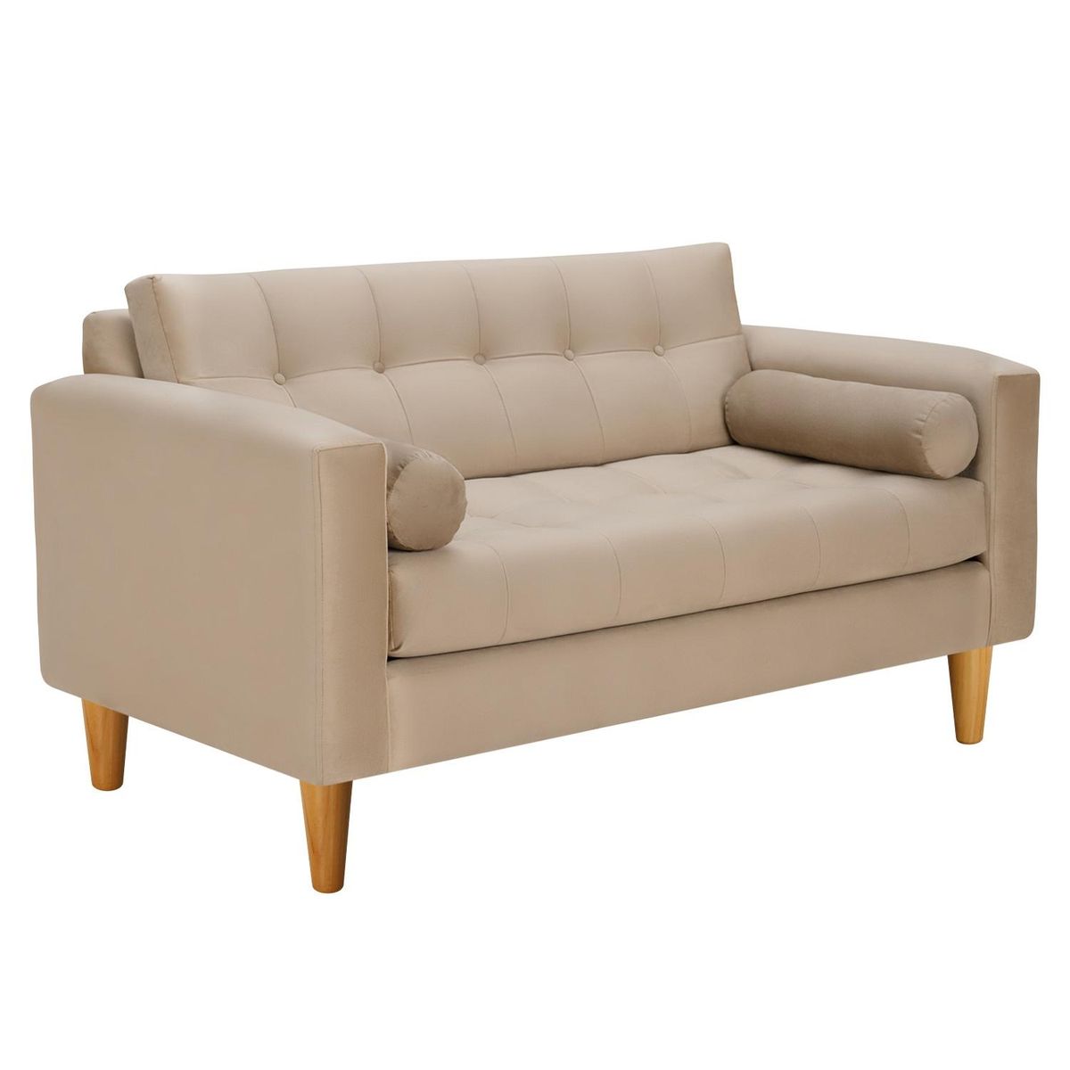 BODEVIR - Sofa Retro 2C Felpa 04 Beige