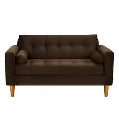 BODEVIR - Sofa Retro 2C Felpa 04 Chocolate