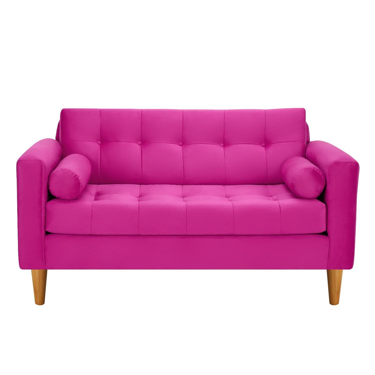 BODEVIR - Sofa Retro 2C Felpa 04 Fucsia