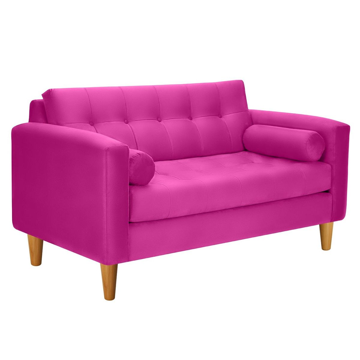 BODEVIR - Sofa Retro 2C Felpa 04 Fucsia